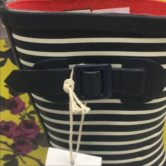 NWB JOULES MOLLY PRINTED MID HEIGHT RAIN BOOTS#20 - Picture 10 of 11